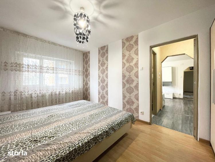 Apartament cu 3 camere semidecomandat, mobilat în Girocului