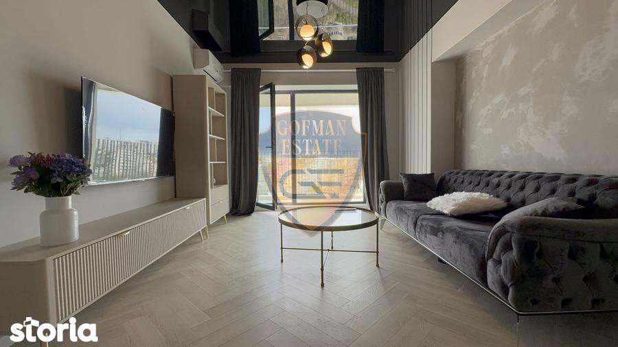 Apartament cu 2 camere semidecomandat, mobilat în Tomis Nord