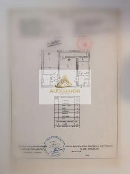 Apartament cu 2 camere decomandat, mobilat în Alexandru Obregia