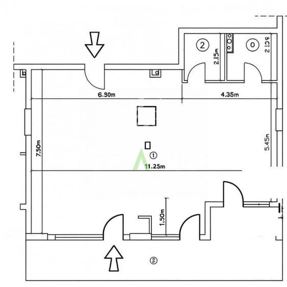 Spațiu Comercial Premium | 84 mp+Terasă 25 mp | Investiție cu Chirie Asigurată - 1