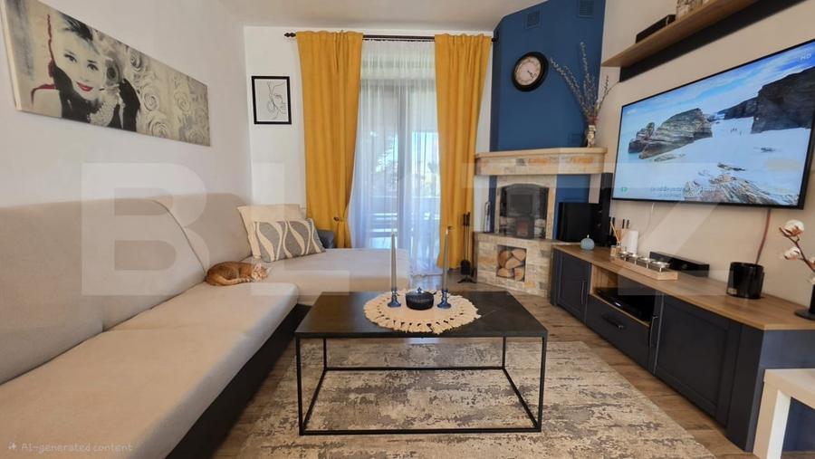 Duplex cu 4 camere cu Canalizare în Chișoda