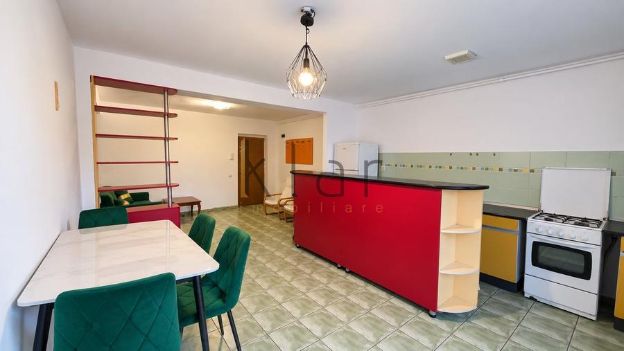 Apartament cu 2 camere semidecomandat, mobilat în Mănăștur