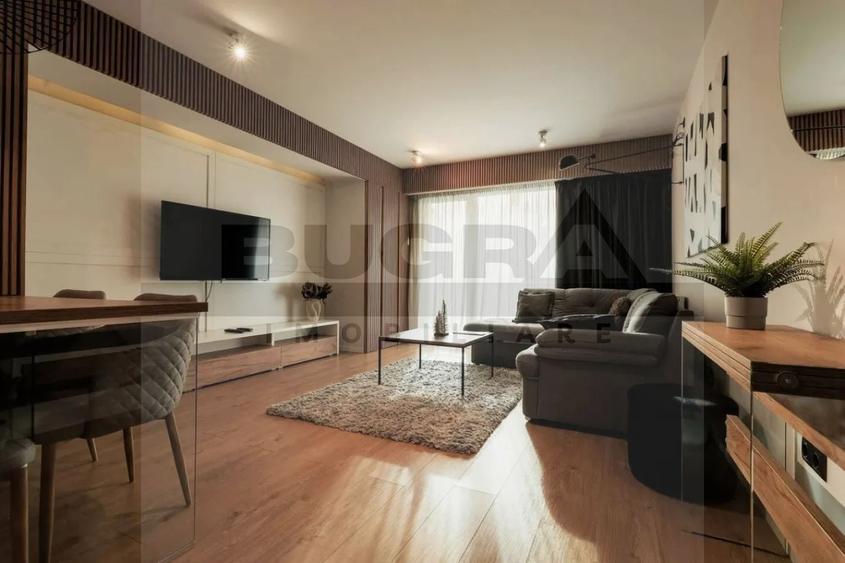 Apartament cu 2 camere semidecomandat în Central
