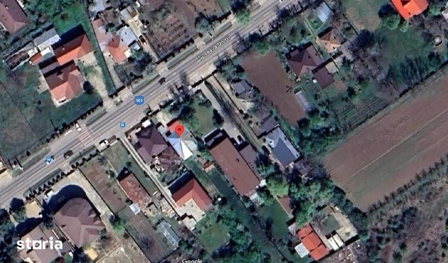 Casă cu 2 camere cu Teren 1092 Mp în Corbeanca