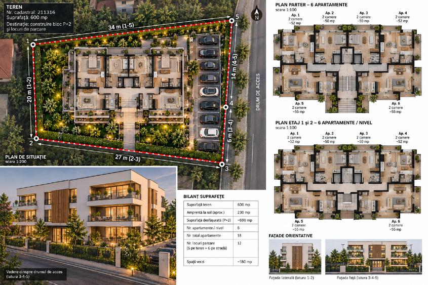 Teren Construcții intravilan de 600 mp, în Cornitoiu