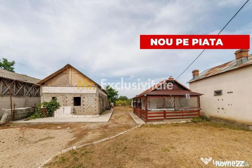 Casă cu 1 camere cu Teren 2140 Mp în Lunca