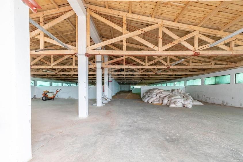 Spațiu industrial, de 2,116.5 mp, în Curtuiușu Dejului