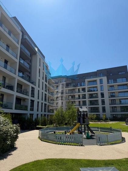 Apartament cu 2 camere semidecomandat, mobilat în Băneasa