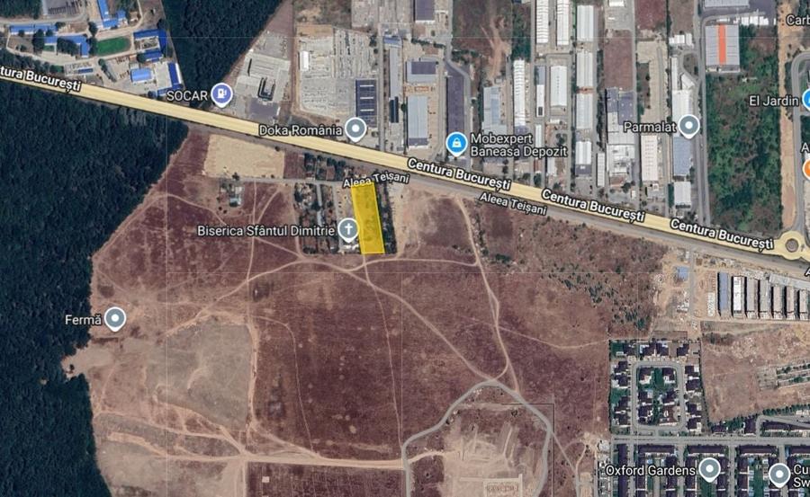 Teren Construcții intravilan de 5164 mp, în Nord
