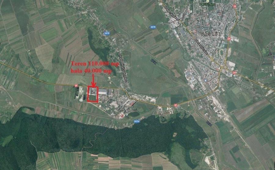 Spațiu industrial, de 40,000 mp, în Exterior Nord