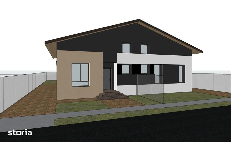 Casă cu 3 camere cu Teren 300 Mp în Săcălaz