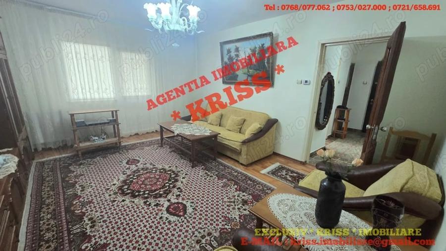 Apartament cu 3 camere decomandat în Găvana