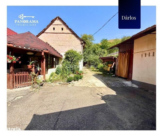 Casa de vanzare in Darlos, 877 mp teren | 6 km de Medias