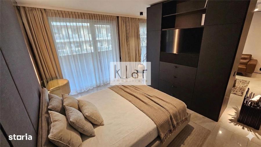 Apartament cu 2 camere semidecomandat, mobilat în Între Lacuri