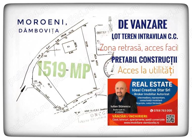 Teren de 5946 mp, în Pucheni