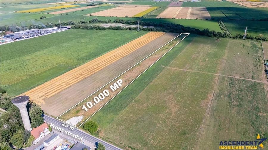 Teren de 10000 mp, în Periferie