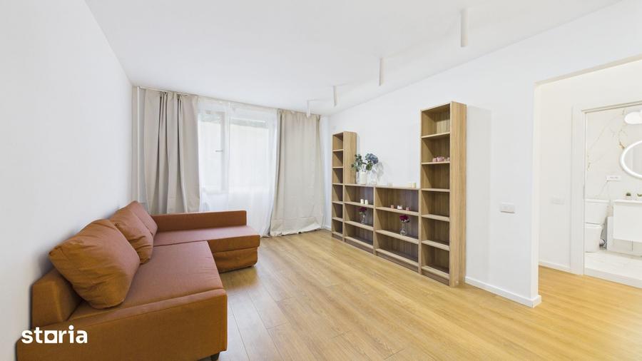 Apartament cu 3 camere semidecomandat, mobilat în Ozana