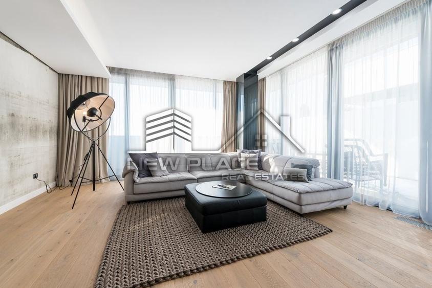 Apartament cu 4 camere decomandat, mobilat în Herăstrău