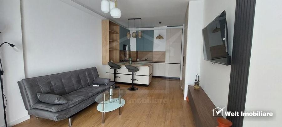 Apartament cu 2 camere semidecomandat, mobilat în Florești