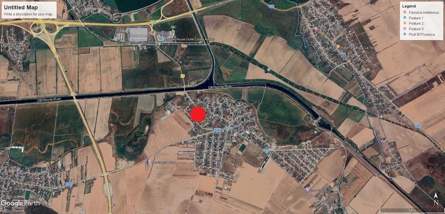 Teren Construcții intravilan de 500 mp, în Cernica