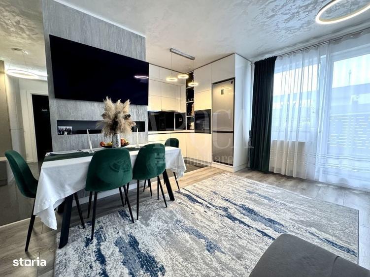 Apartament cu 3 camere semidecomandat în Florești