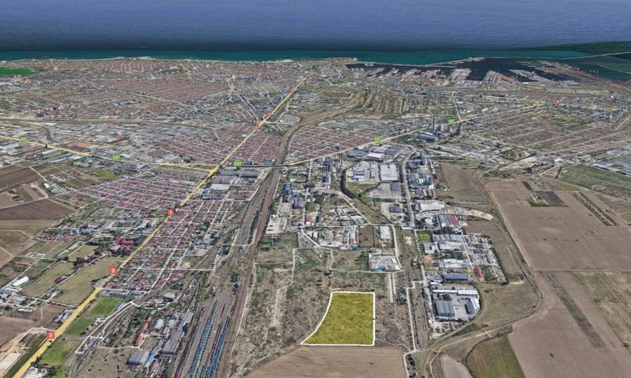 Teren Construcții intravilan de 45000 mp, în Zona Industrială