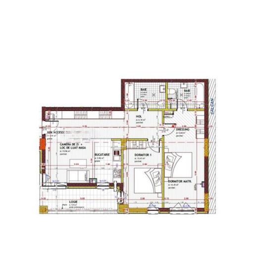 Apartament 4 camere 80mp , zona TINERETULUI - 2
