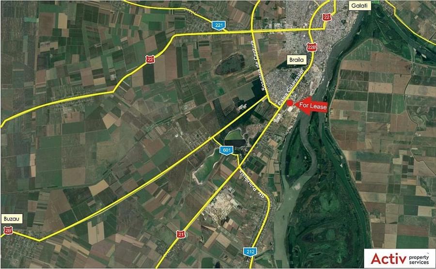 Spațiu industrial, de 50,000 mp, în Călărași