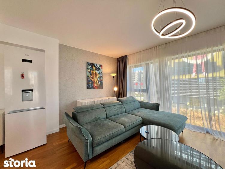 Apartament cu 2 camere decomandat, mobilat în Băneasa