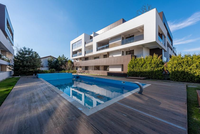 Iancu Nicolae:Apartament 3 camere cladire boutique cu piscina si terasa proprie! - 1