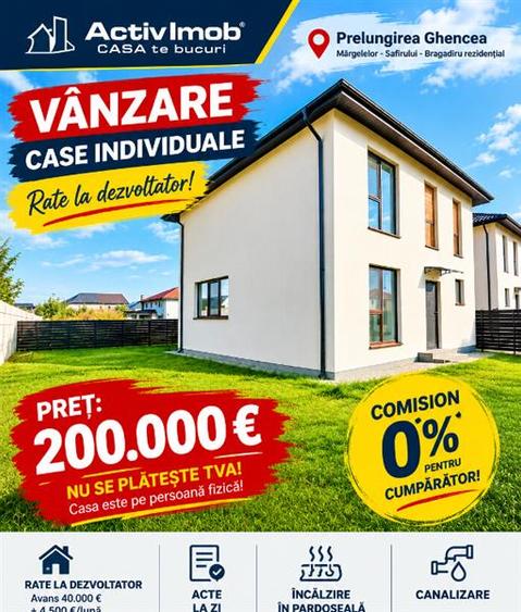 Casă cu 5 camere cu Canalizare în Central