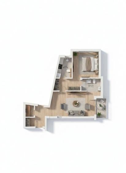 Apartament 2 camere| 7 min Metrou | Eminescu| Proiect Nou| - 16