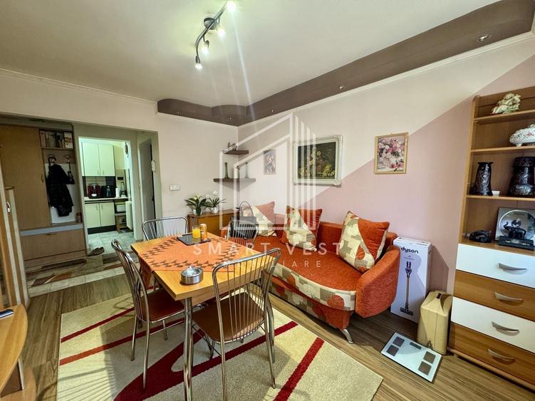 Apartament cu 2 camere decomandat, mobilat în Micro 14