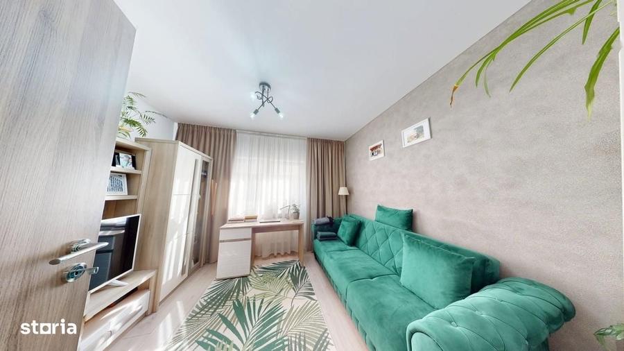 Apartament 2 camere, decomandat, balcon 10 mp, etaj 1, parcare - 7