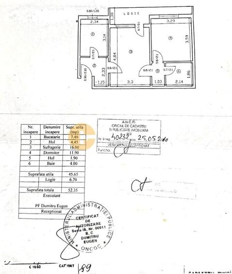 Apartament cu 2 camere semidecomandat în Podu Roș