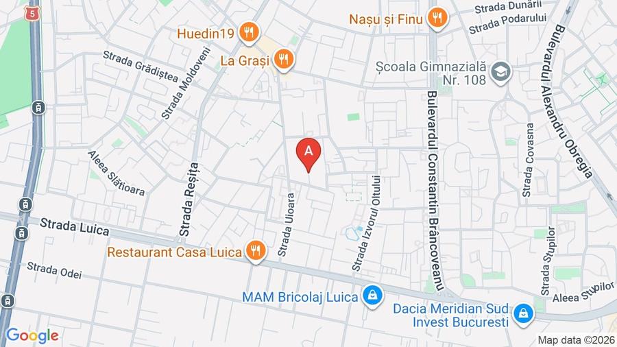 Apartament cu 2 camere semidecomandat, mobilat în Berceni