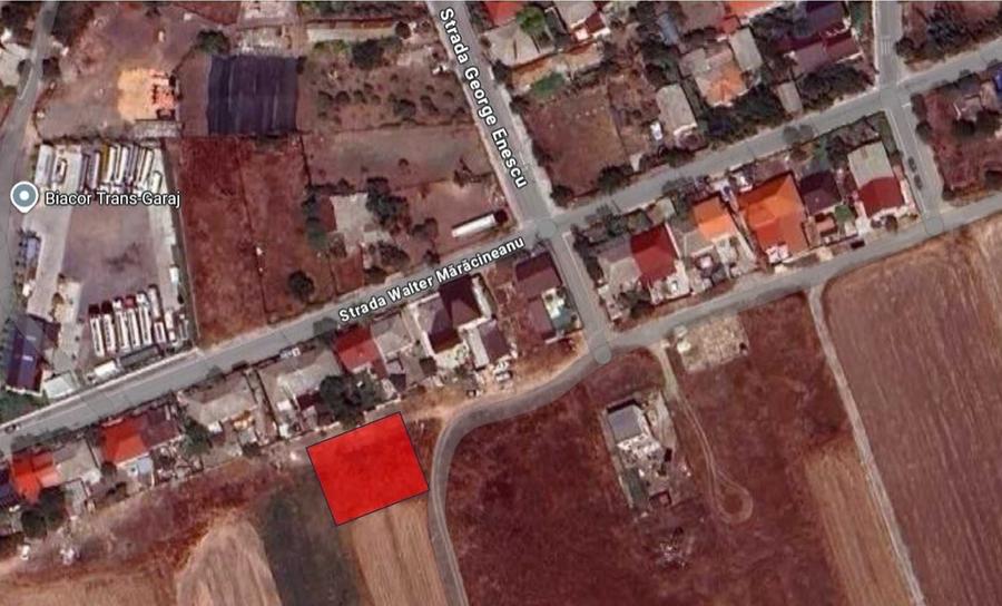 Teren intravilan de vanzare in Techirghiol - 500 m.p. - 1