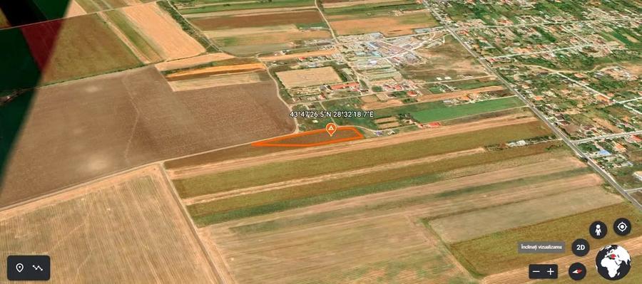 Teren extravilan de 4750 mp, în Limanu