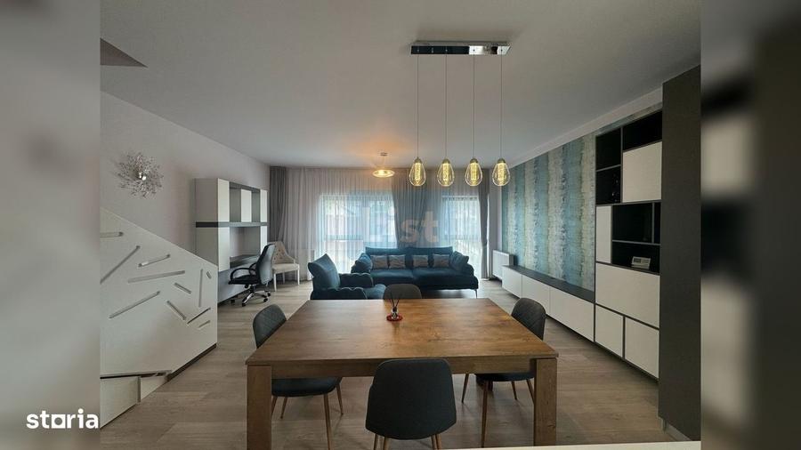 Apartament cu 3 camere, mobilat în Borhanci