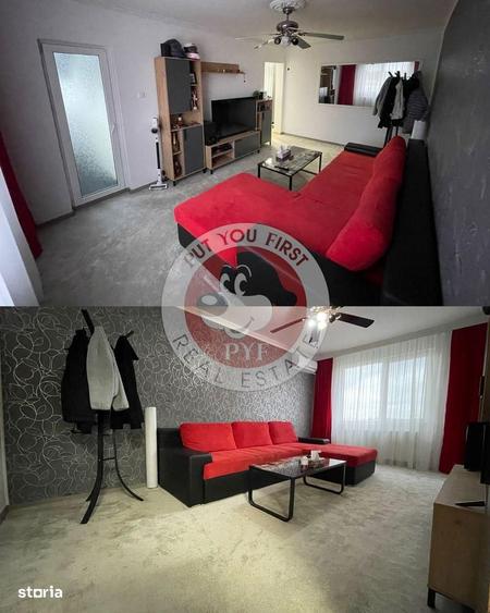 Apartament cu 3 camere decomandat în Rahova