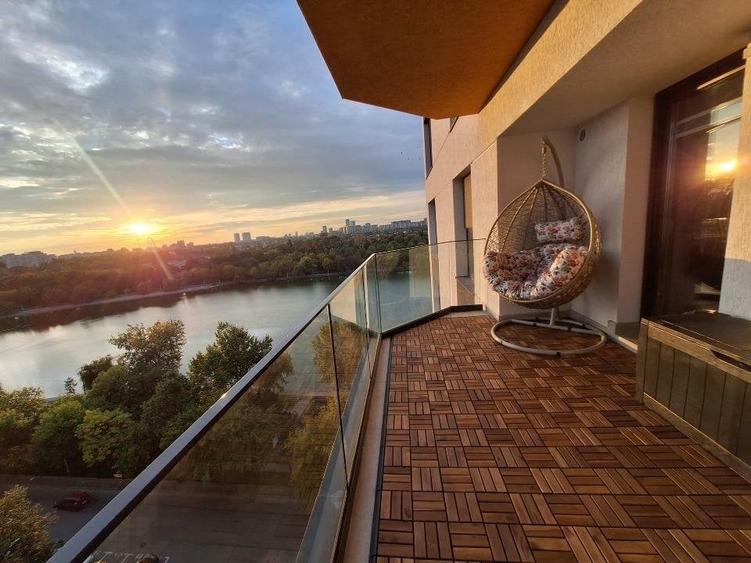 Apartament cu 3 camere decomandat, mobilat în Lacul Tei