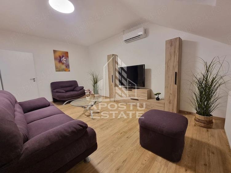 Apartament cu 2 camere decomandat, mobilat în Aradului