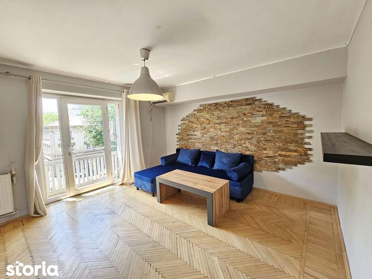 Apartament cu 2 camere, mobilat în Cișmigiu
