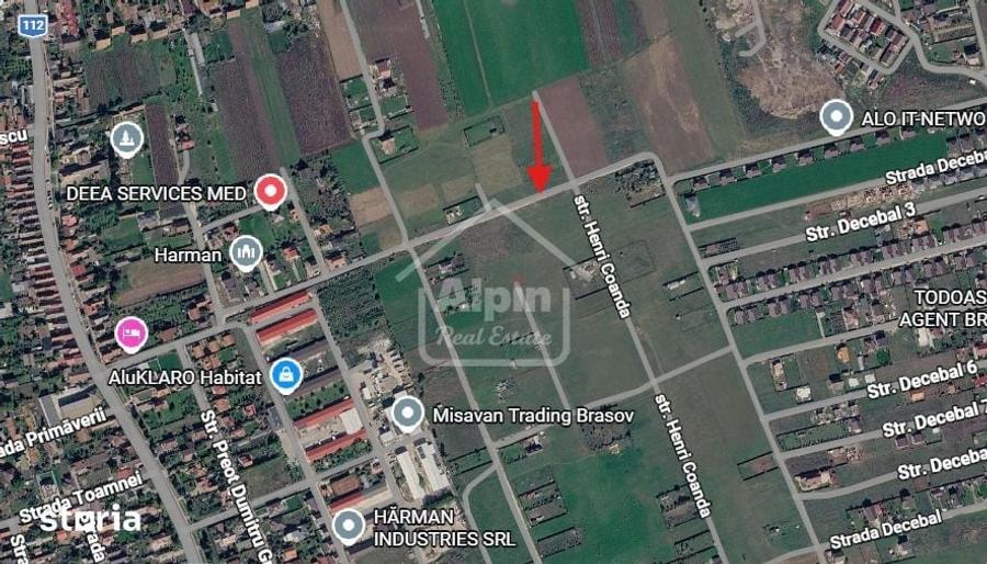 Teren de 920 mp, în Hărman
