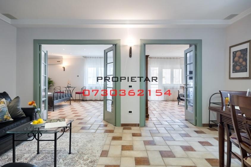 Apartament cu 3 camere decomandat, mobilat în Cișmigiu