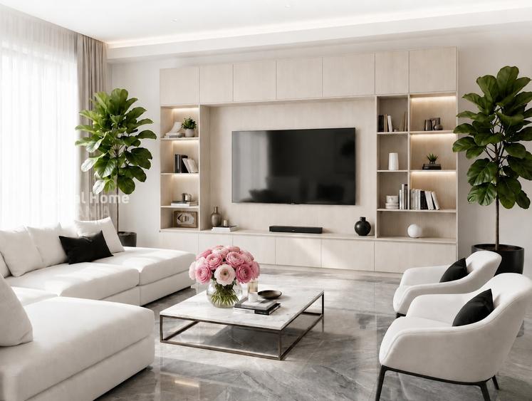 Apartament cu 2 camere semidecomandat, mobilat în 1 Mai