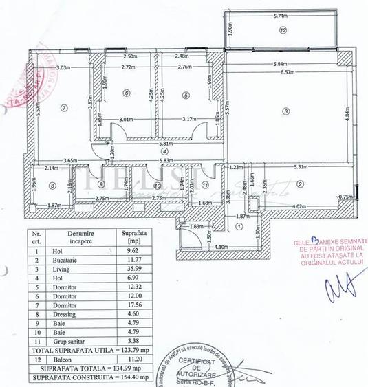 Apartament cu 4 camere decomandat în Floreasca