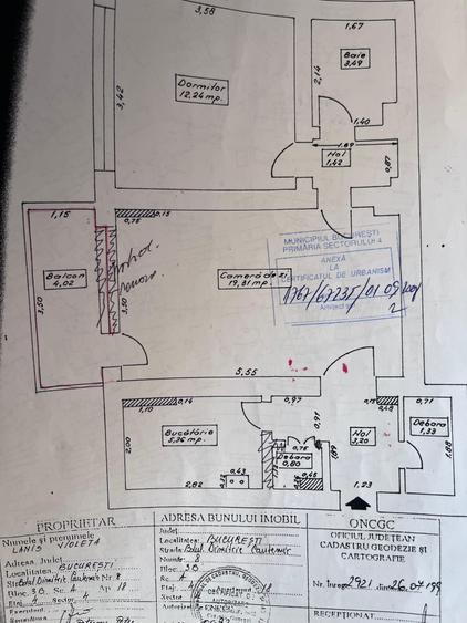 Apartament cu 2 camere semidecomandat în Unirii