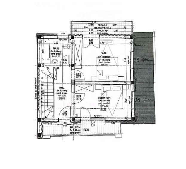 Casă cu 4 camere cu Teren 207 Mp în Gușterița