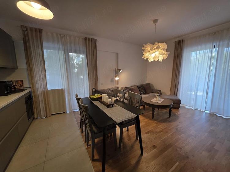 Apartament 3 camere 13 Septembrie bloc nou arhitectura exclusivista design modern mobilat partial - 10